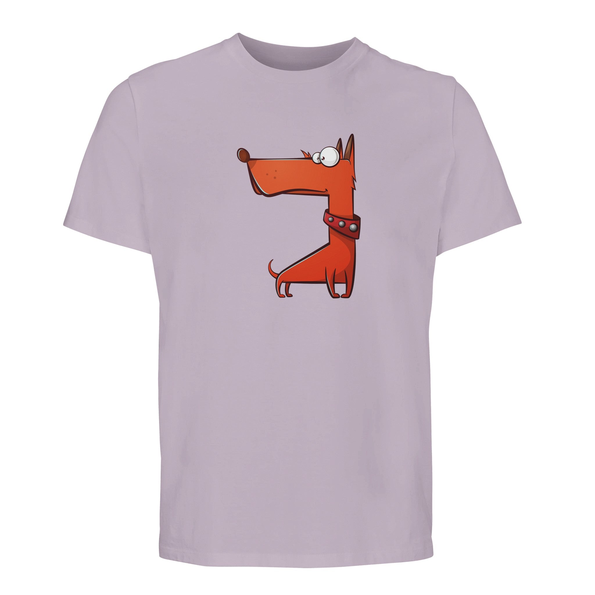 100% Organic Unisex T-shirt/Funny-Orange-Dog2
