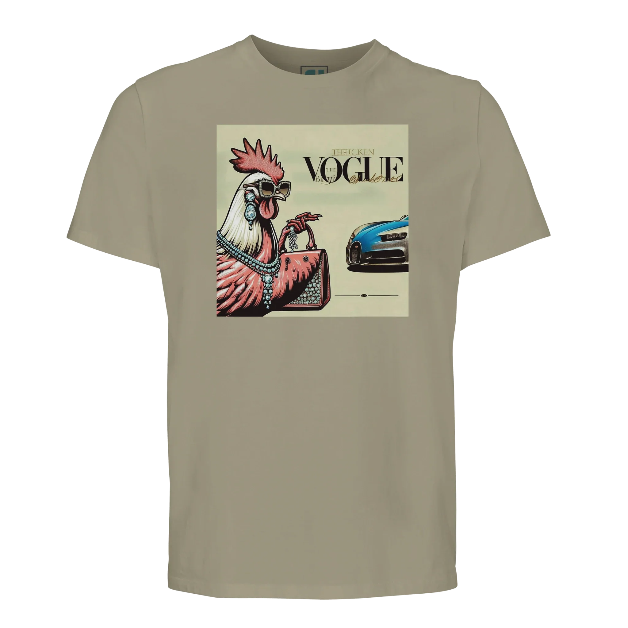 Millionaire Chicken Lady T-Shirt/Sustainable-Organic-Cotton-Apparel