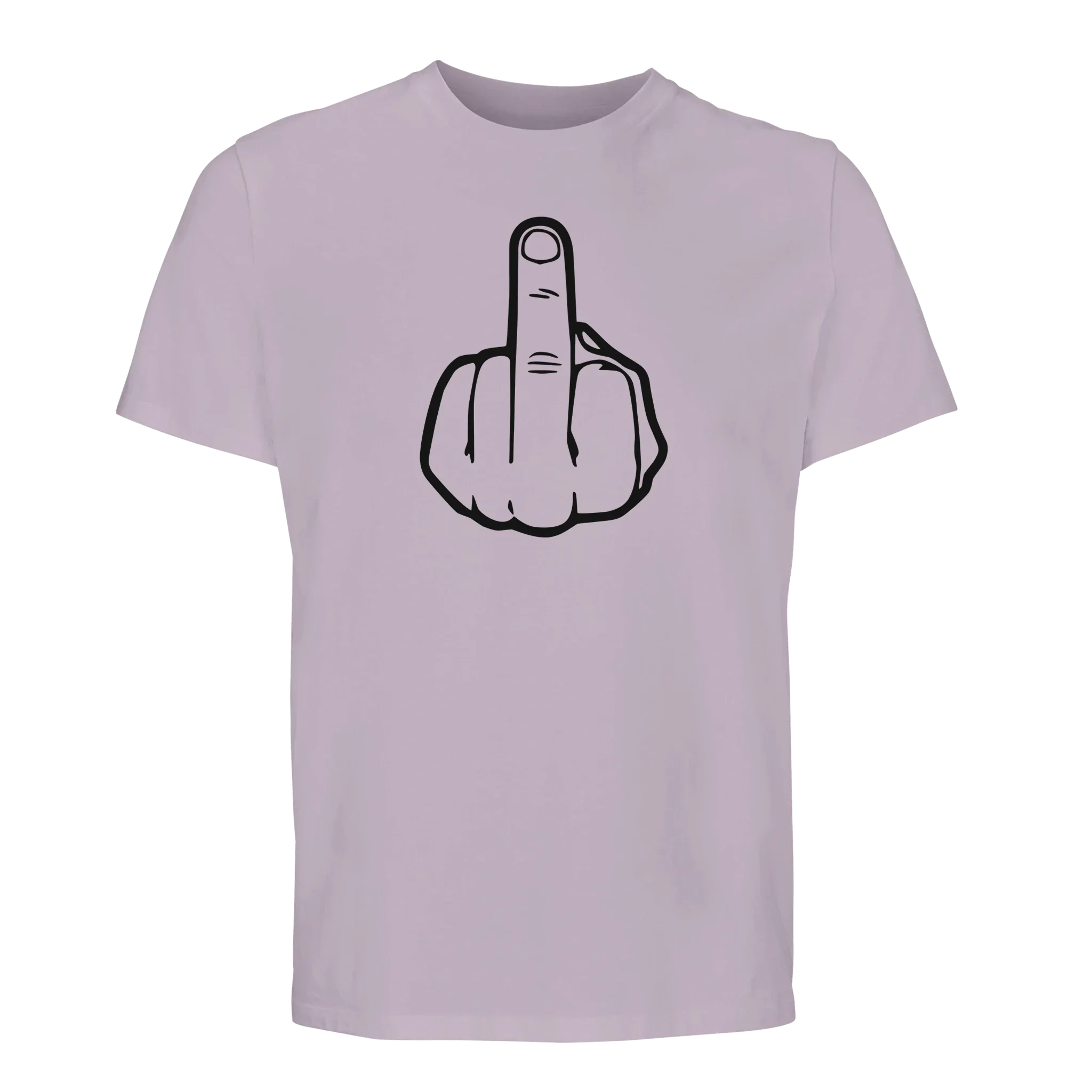 100% Organic Unisex T-shirt/Middle-Finger