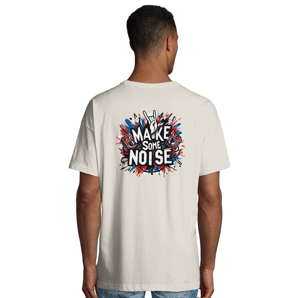 Organic Oversized T-shirt/Rocking-60's