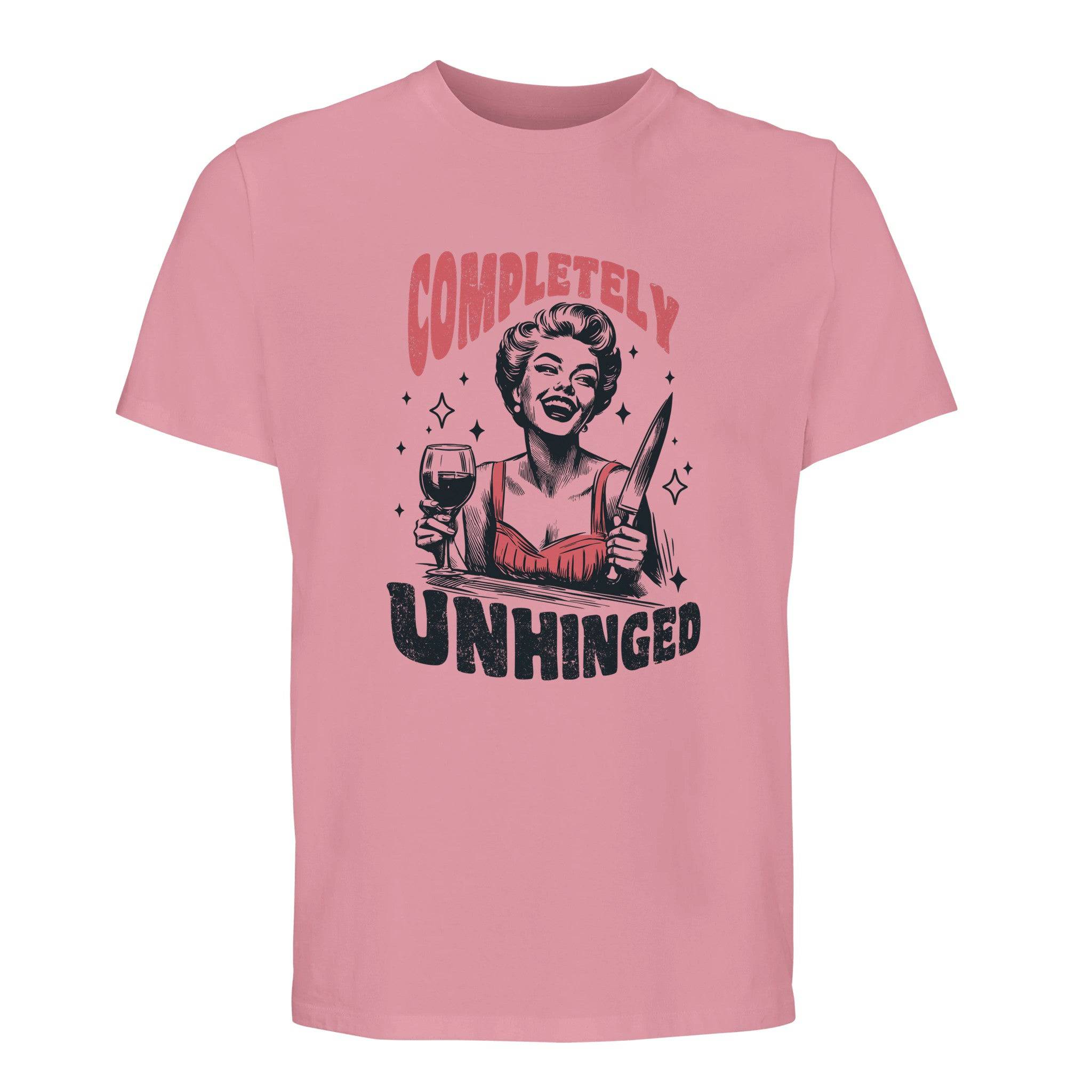 100% Organic Unisex T-shirt/Completely-Unhinged