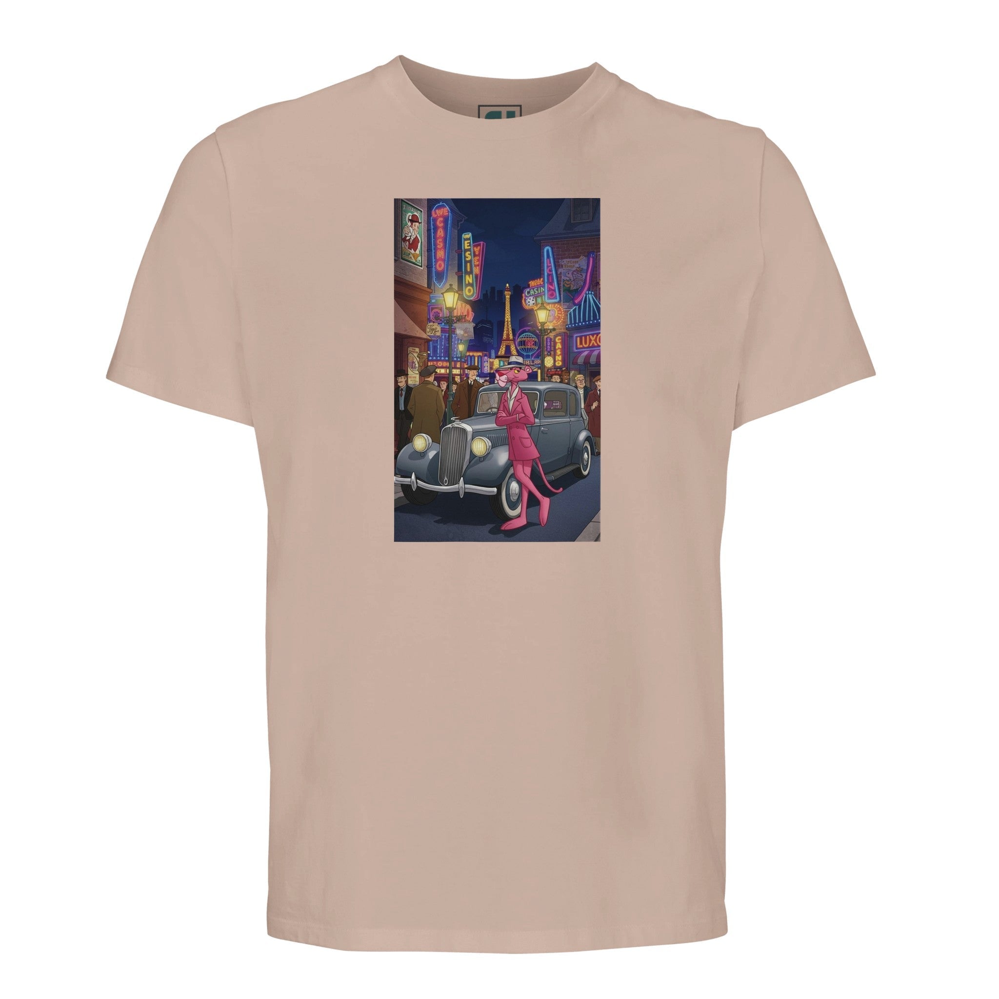 Classic Pink Panther Paris Night/Sustainable-Organic-Cotton-Apparel