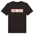 100% Organic Unisex T-shirt/Cats-In-Windows