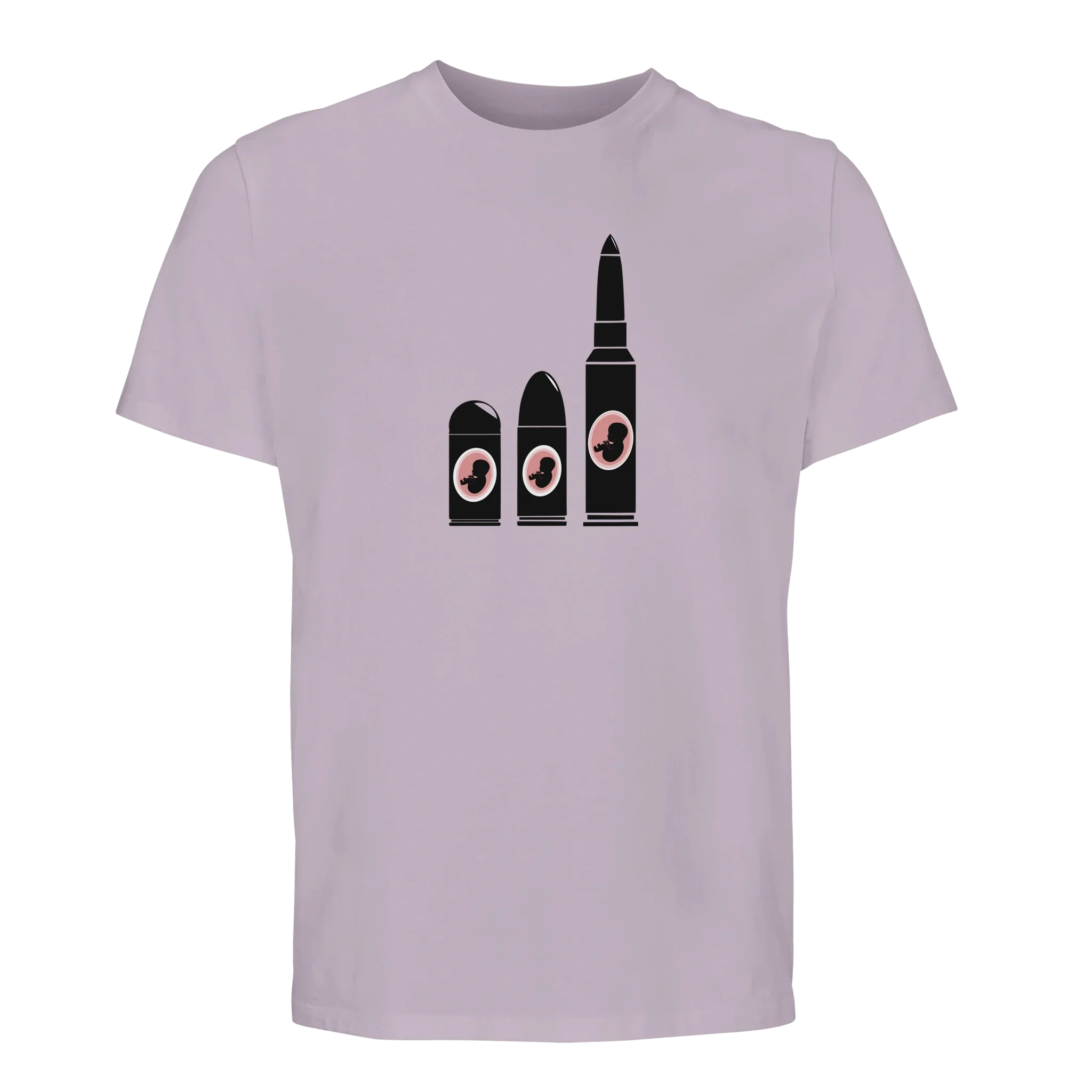 100% Organic Unisex T-shirt/Bullets-Babies