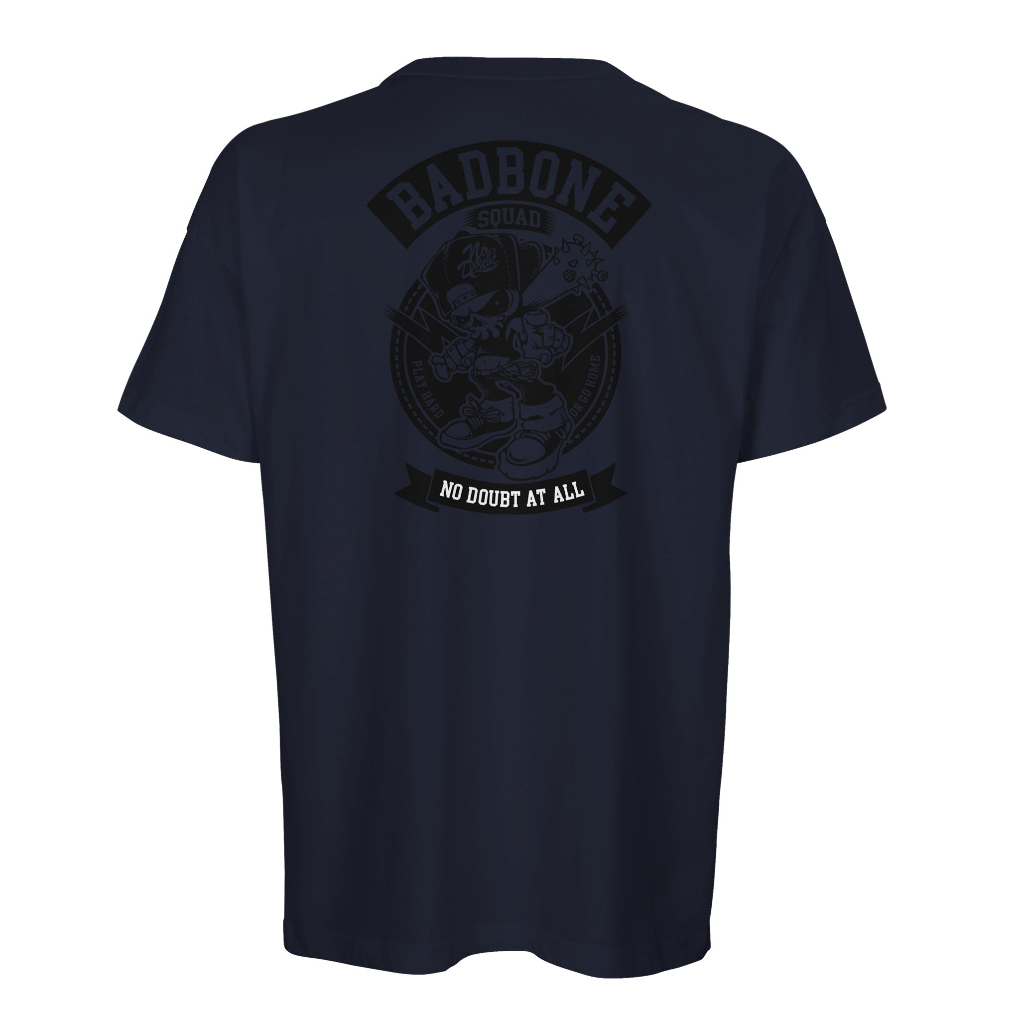 Organic Oversized T-shirt/Badbone Squad  – Edgy Streetwear