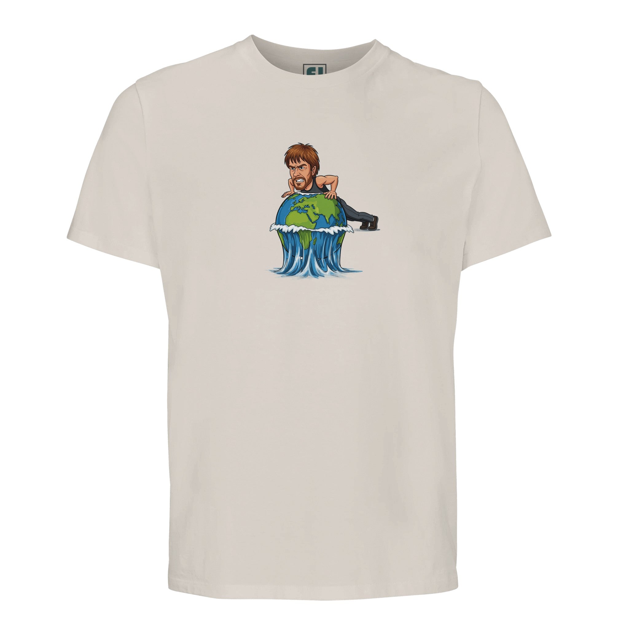 Eco-Warrior Earth Push-Up Tank /Sustainable-Organic-Cotton-Apparel