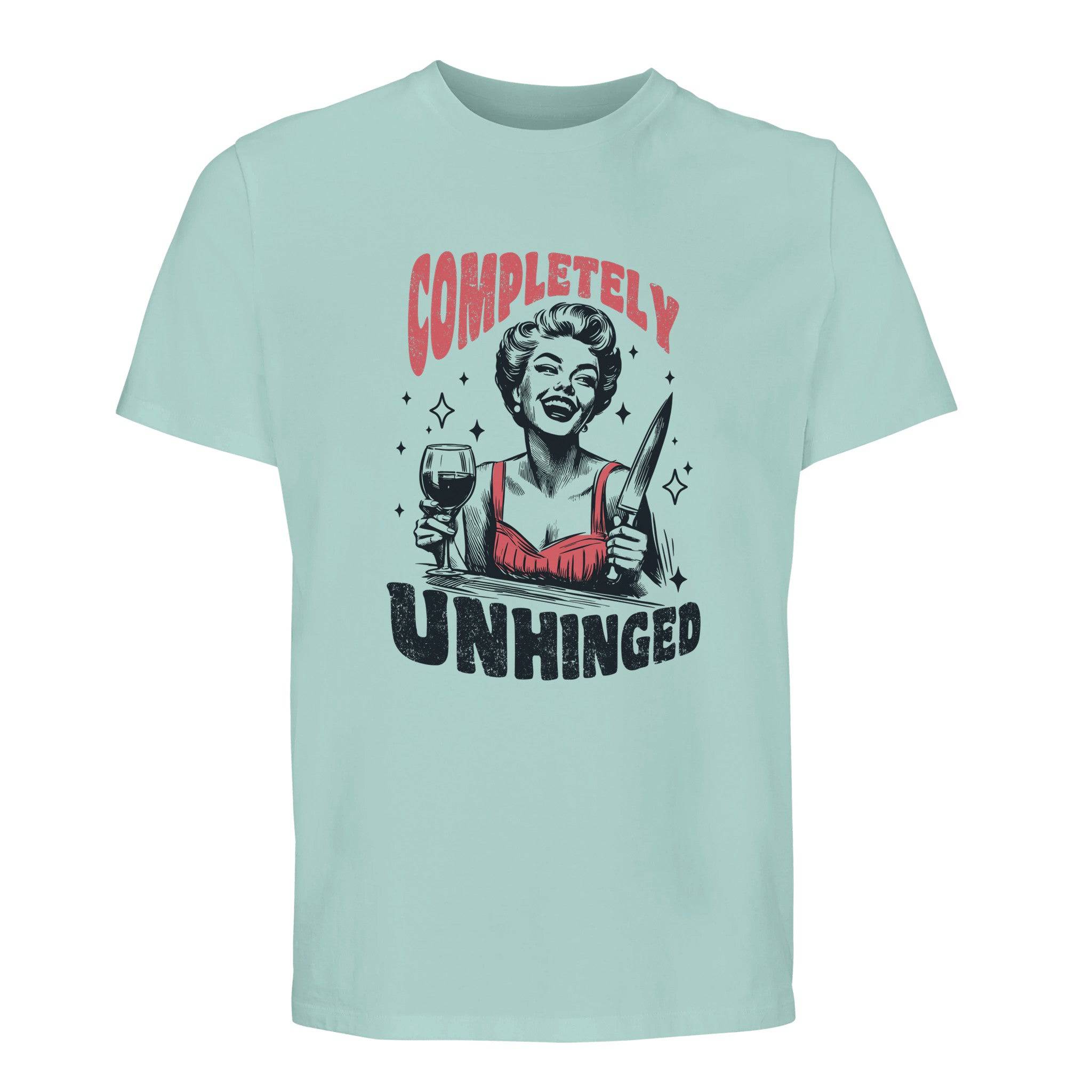 100% Organic Unisex T-shirt/Completely-Unhinged