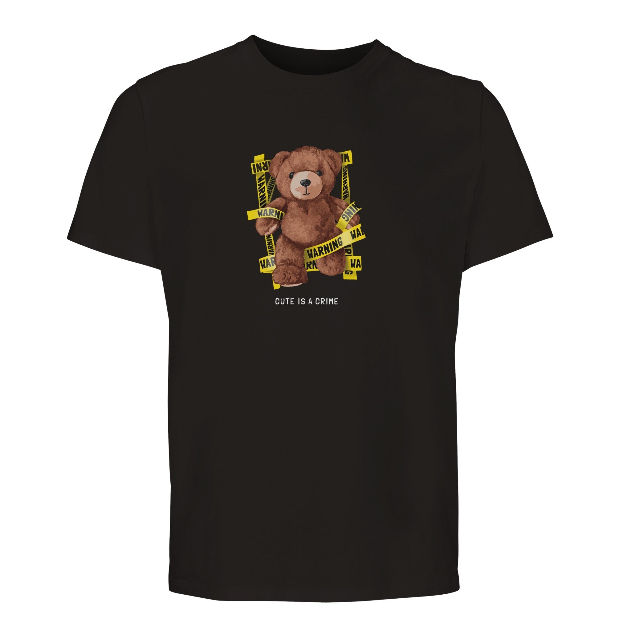 100% Organic Unisex T-shirt/Cute-Is-A-Crime/Convension