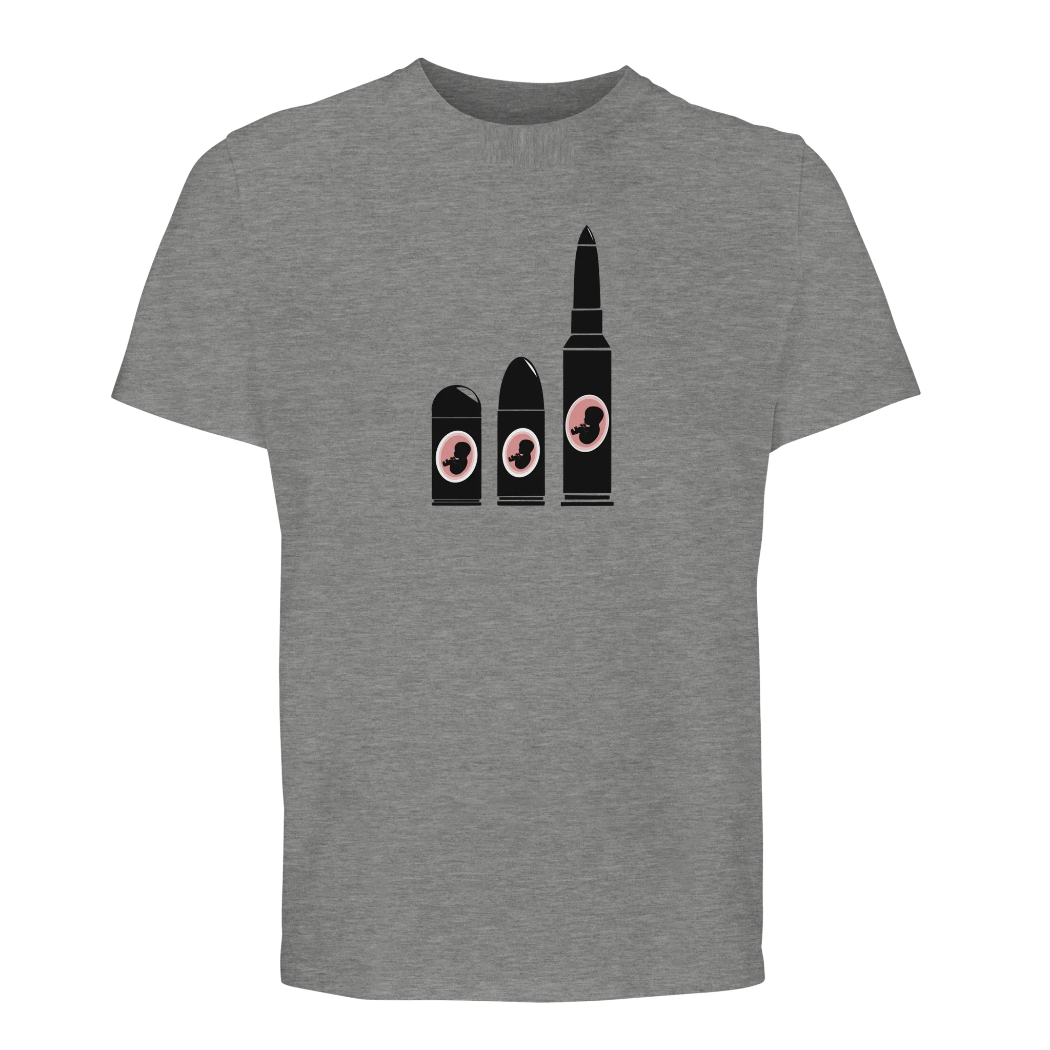100% Organic Unisex T-shirt/Bullets-Babies