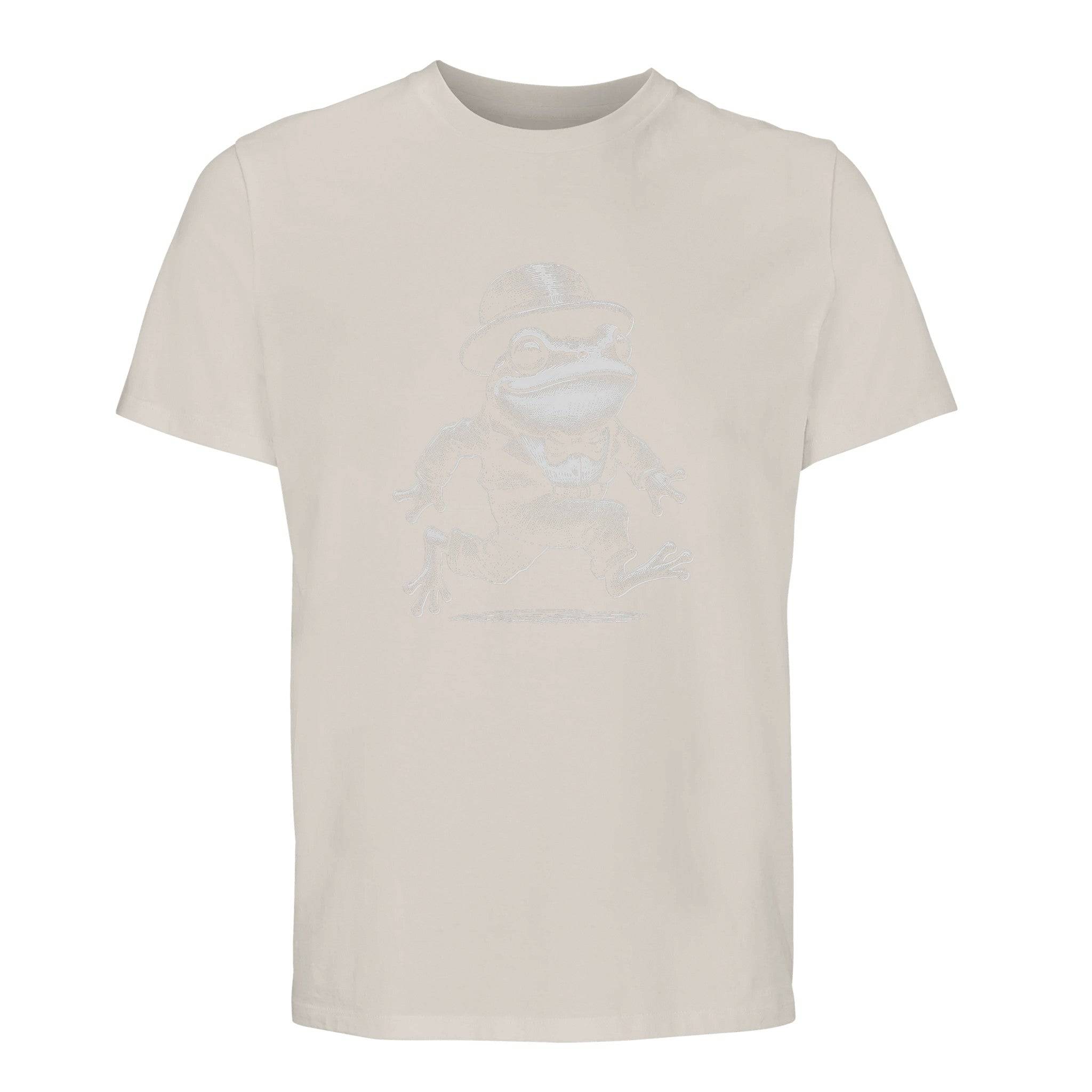 100% Organic Unisex T-shirt/Frog-Running