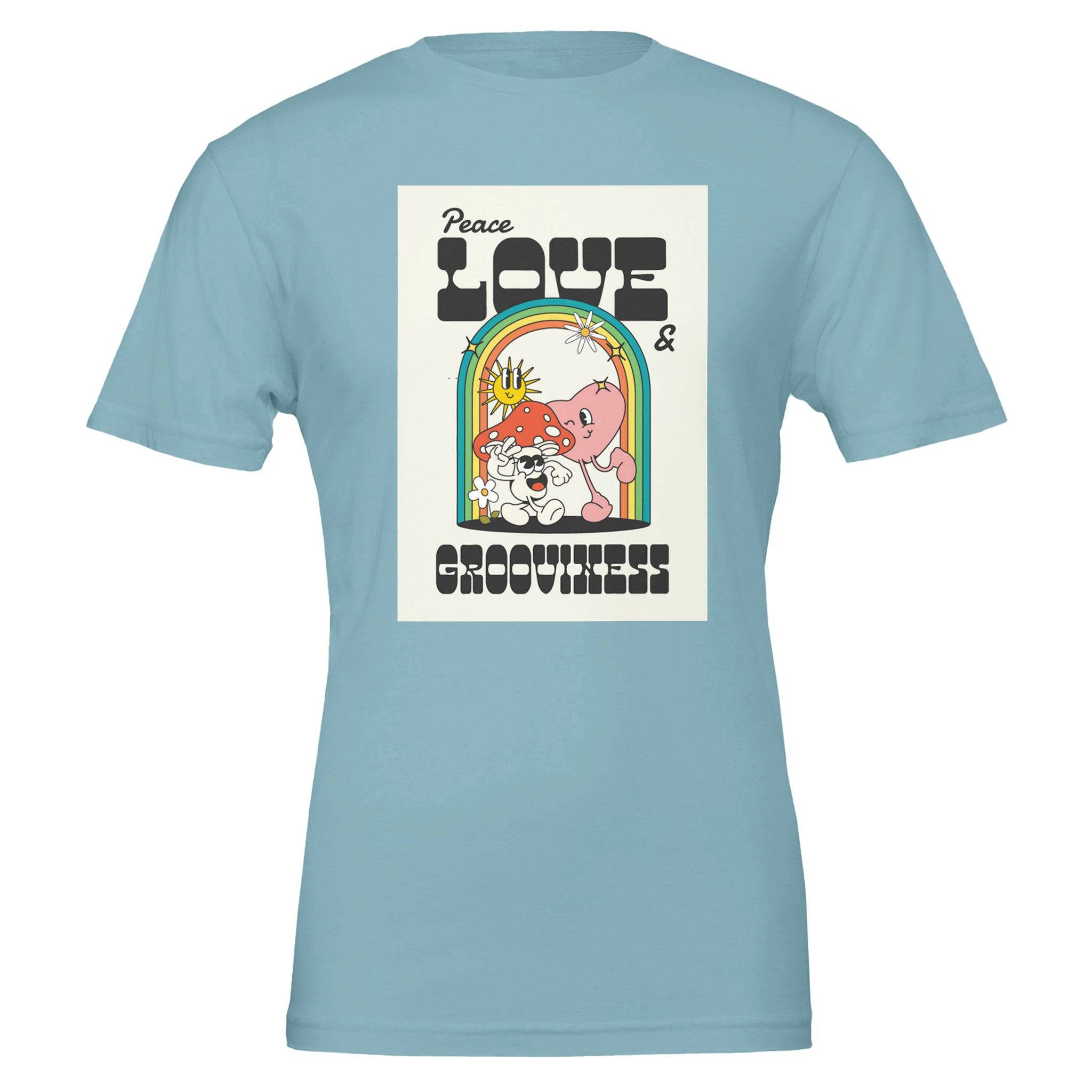 100% Organic Unisex T-shirt/Love-Retro