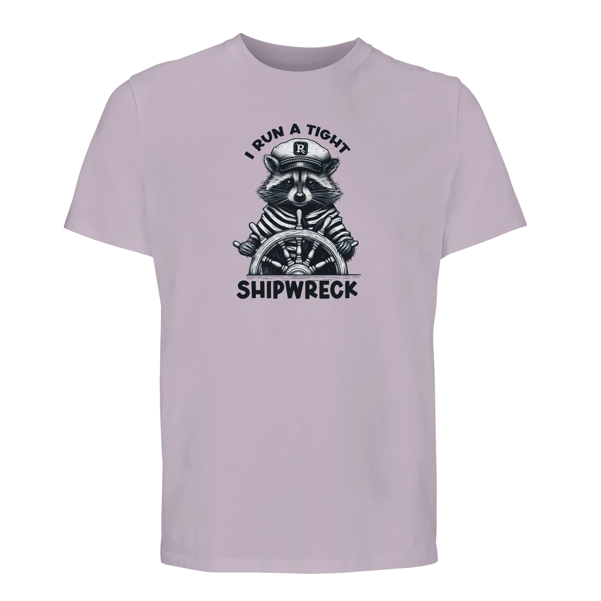 100% Organic Unisex T-Shirt/I-Run-A-Tight-Shirewreck