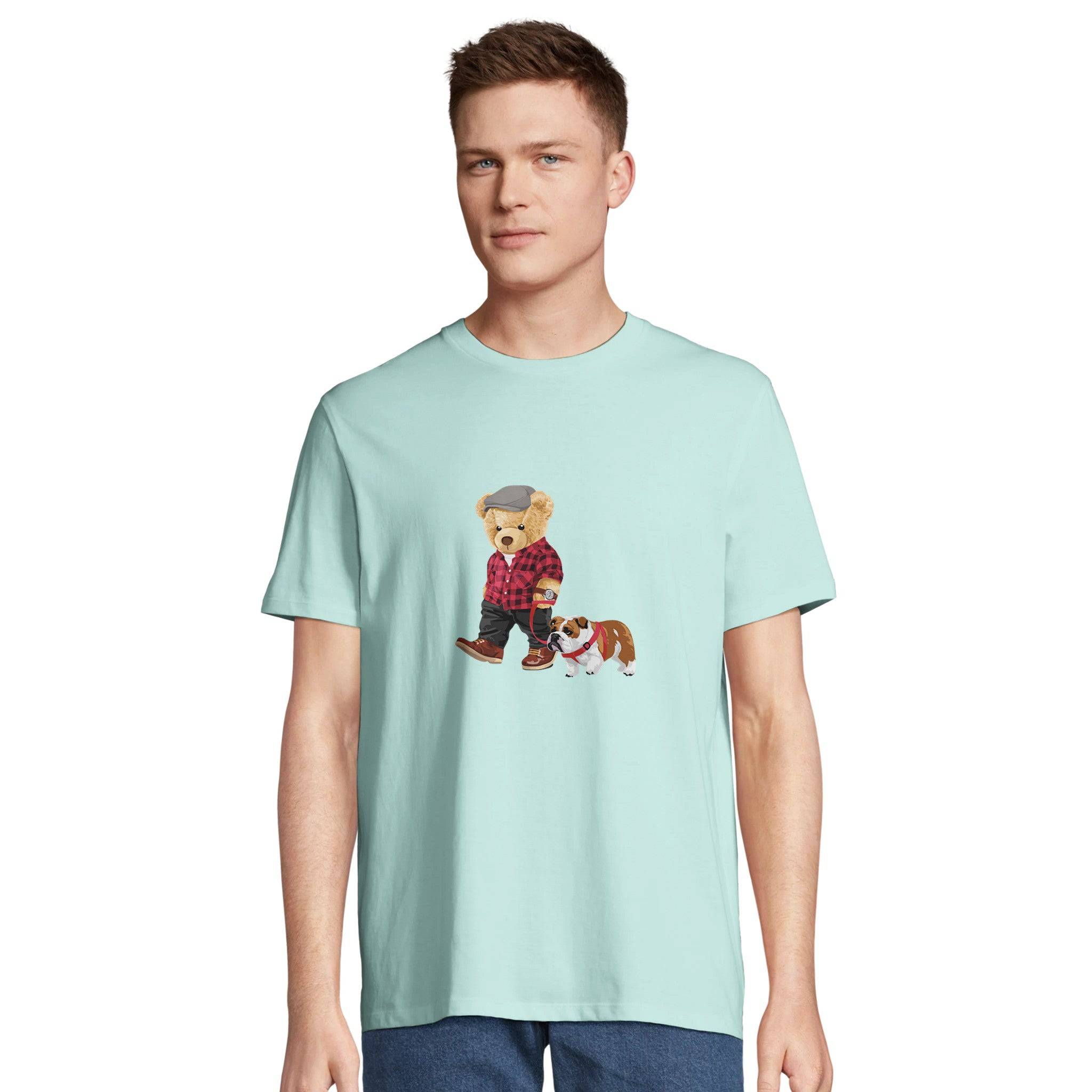 100% Organic Unisex T-shirt/Go-For-A-Walk C