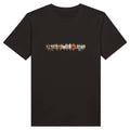 100% Organic Unisex T-shirt/Birds-On-The-Wire