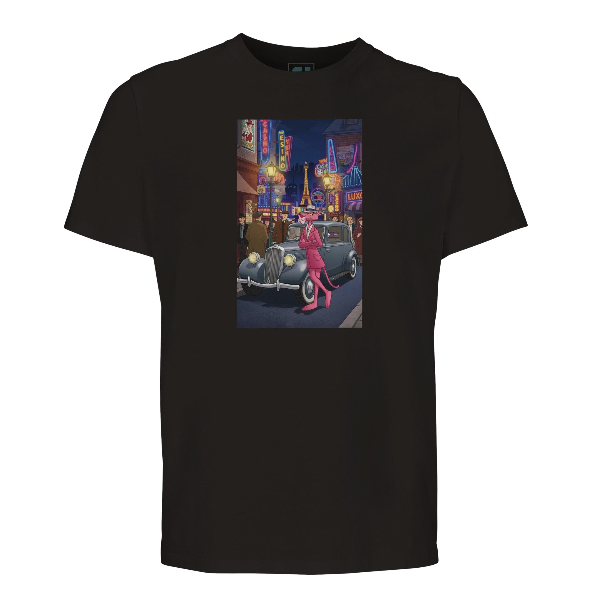 Classic Pink Panther Paris Night/Sustainable-Organic-Cotton-Apparel