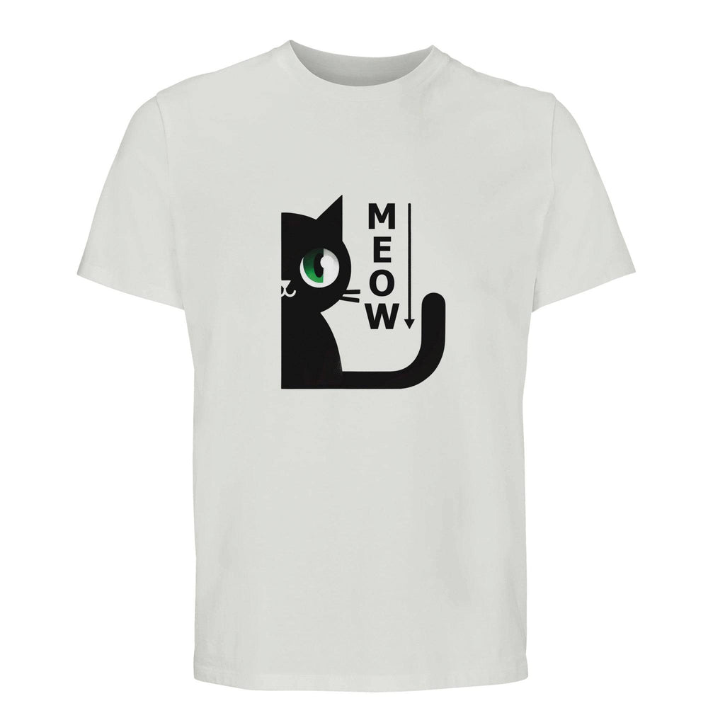 100% Organic Unisex T-shirt/Cat-Meow
