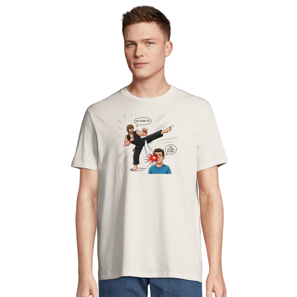 Chuck Norris Roundhouse Kick Meme/Sunsustainable-Organic-Cotton-Apparel