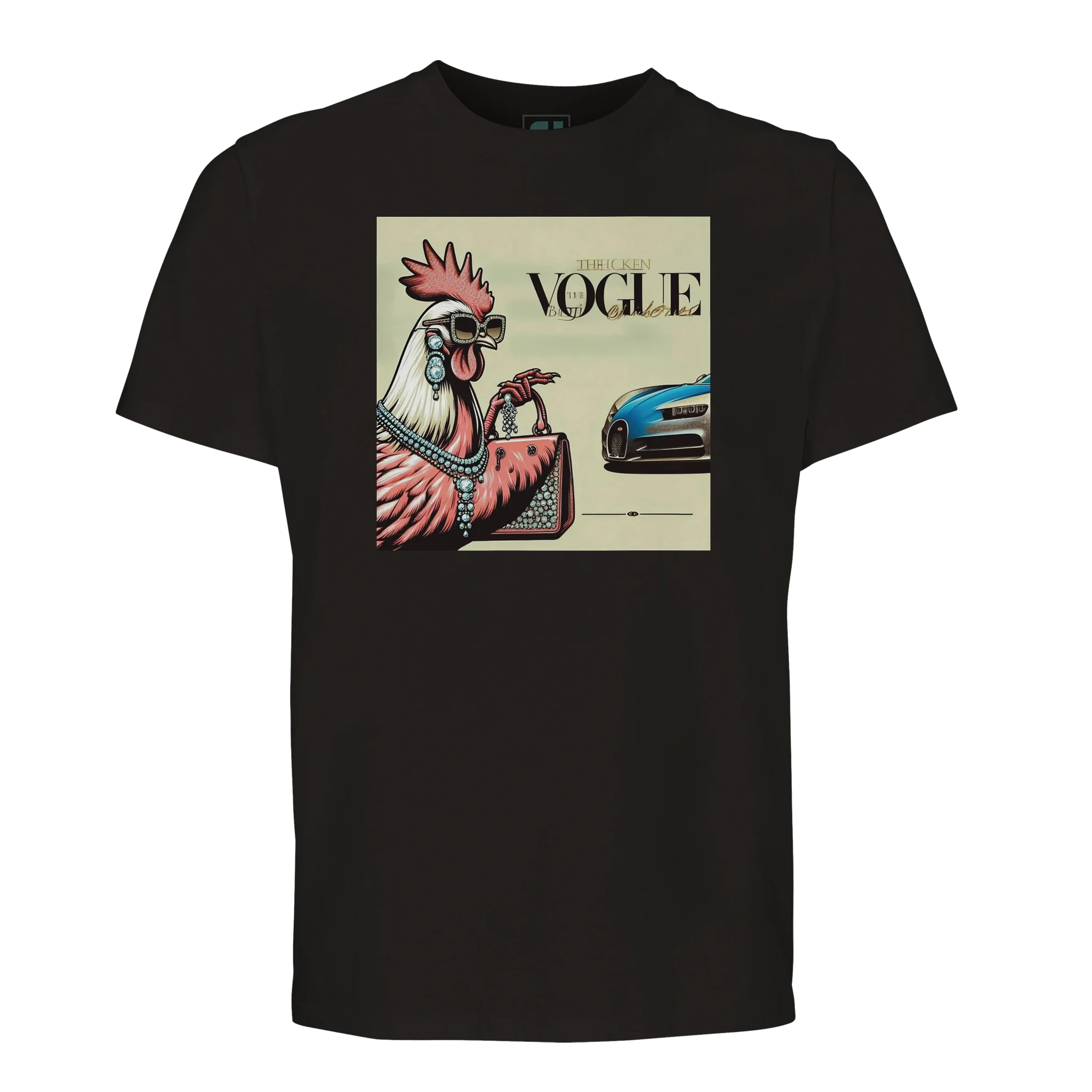 Millionaire Chicken Lady T-Shirt/Sustainable-Organic-Cotton-Apparel