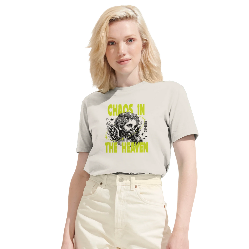 100% Organic Unisex T-shirt/Chaos-In-Heaven