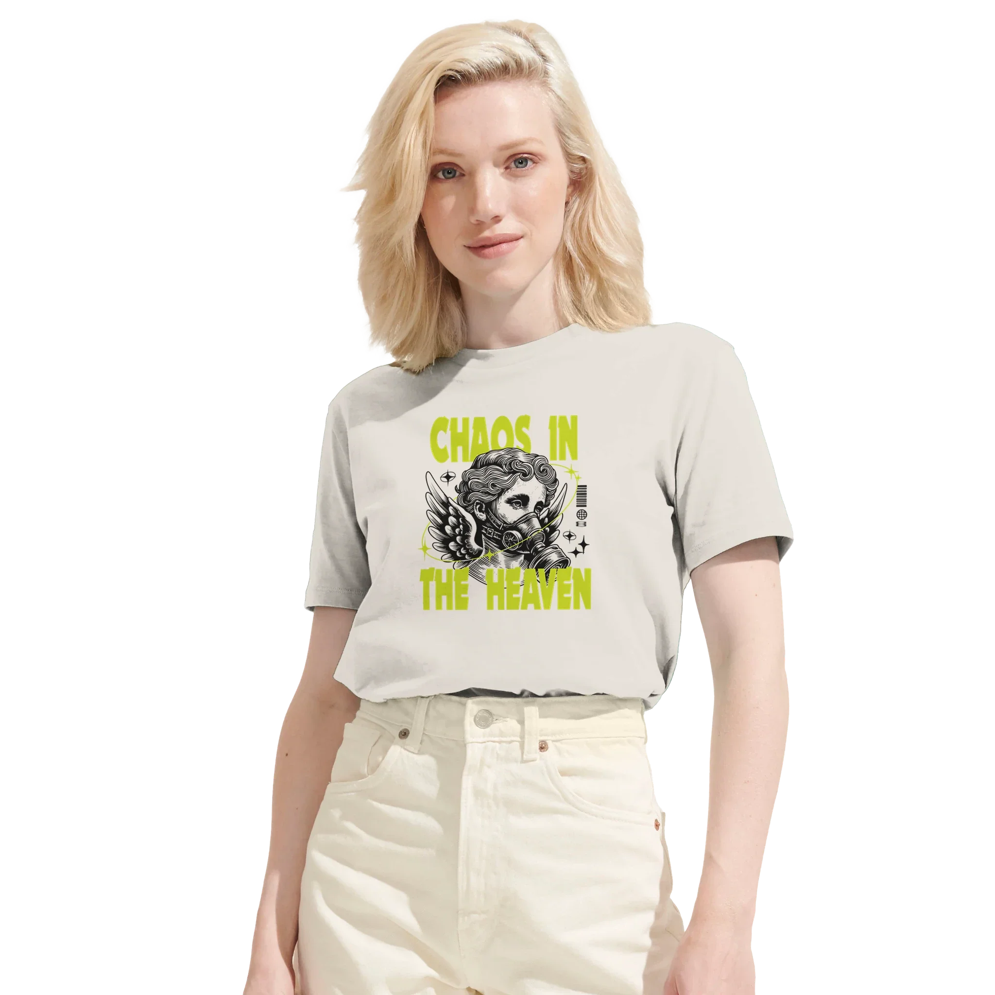 100% Organic Unisex T-shirt/Chaos-In-Heaven