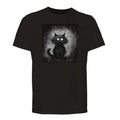 100% Organic Unisex T-shirt/Black-Cat-Drawn-On-The-Hand - Organic In Conversion Unisex T-shirt | SOL'S Legend 03981