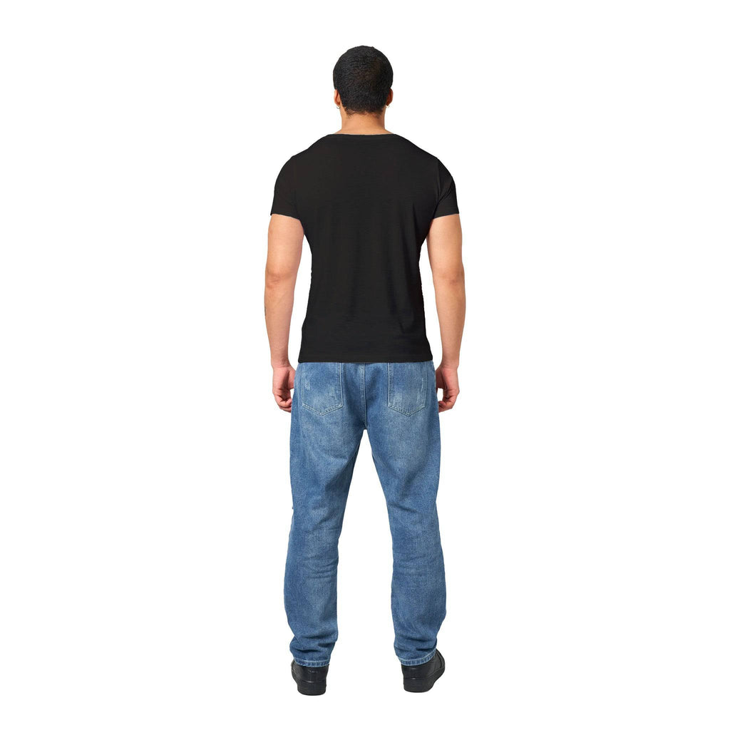 100% Organic Unisex T-shirt/Birds-On-The-Wire