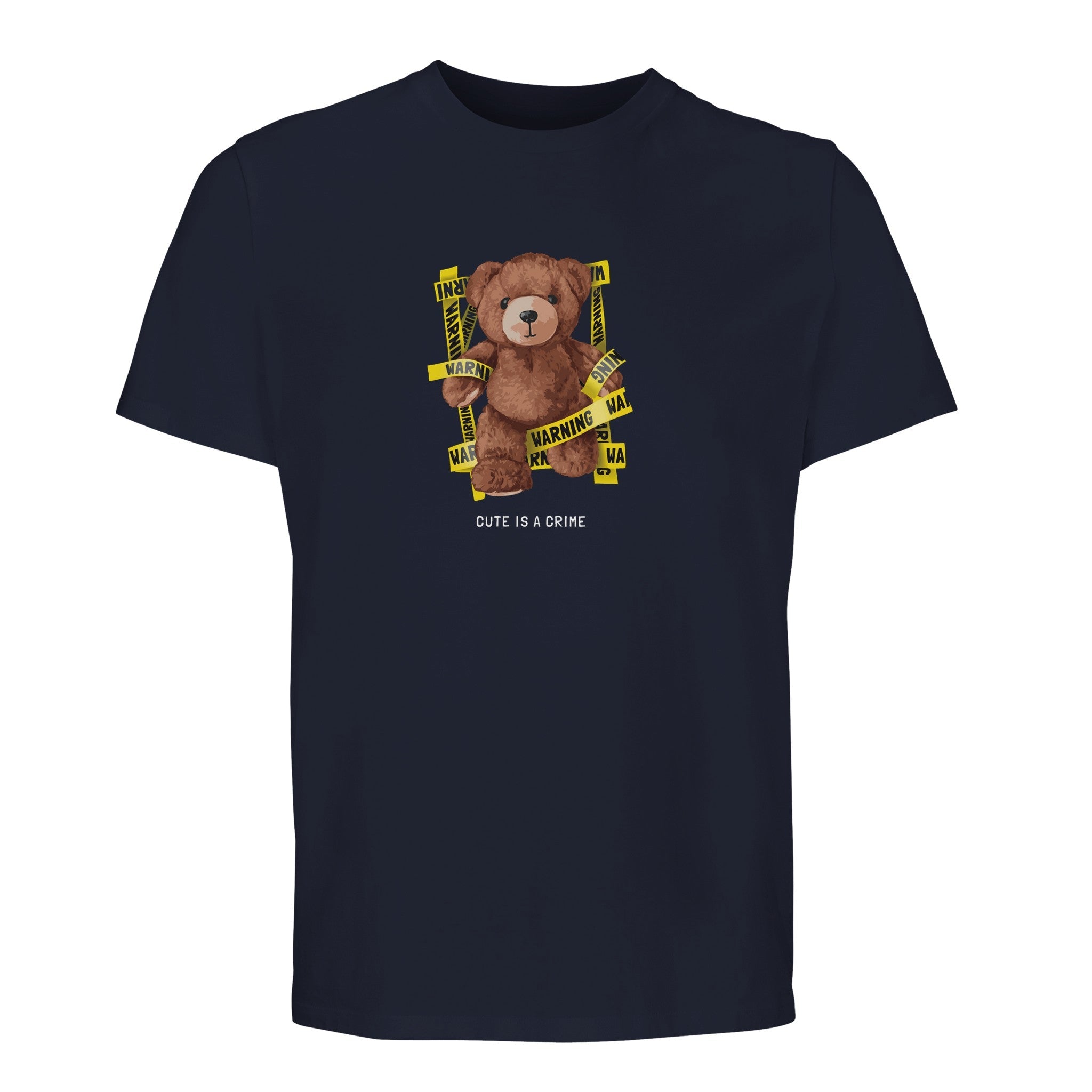 100% Organic Unisex T-shirt/Cute-Is-A-Crime/Convension