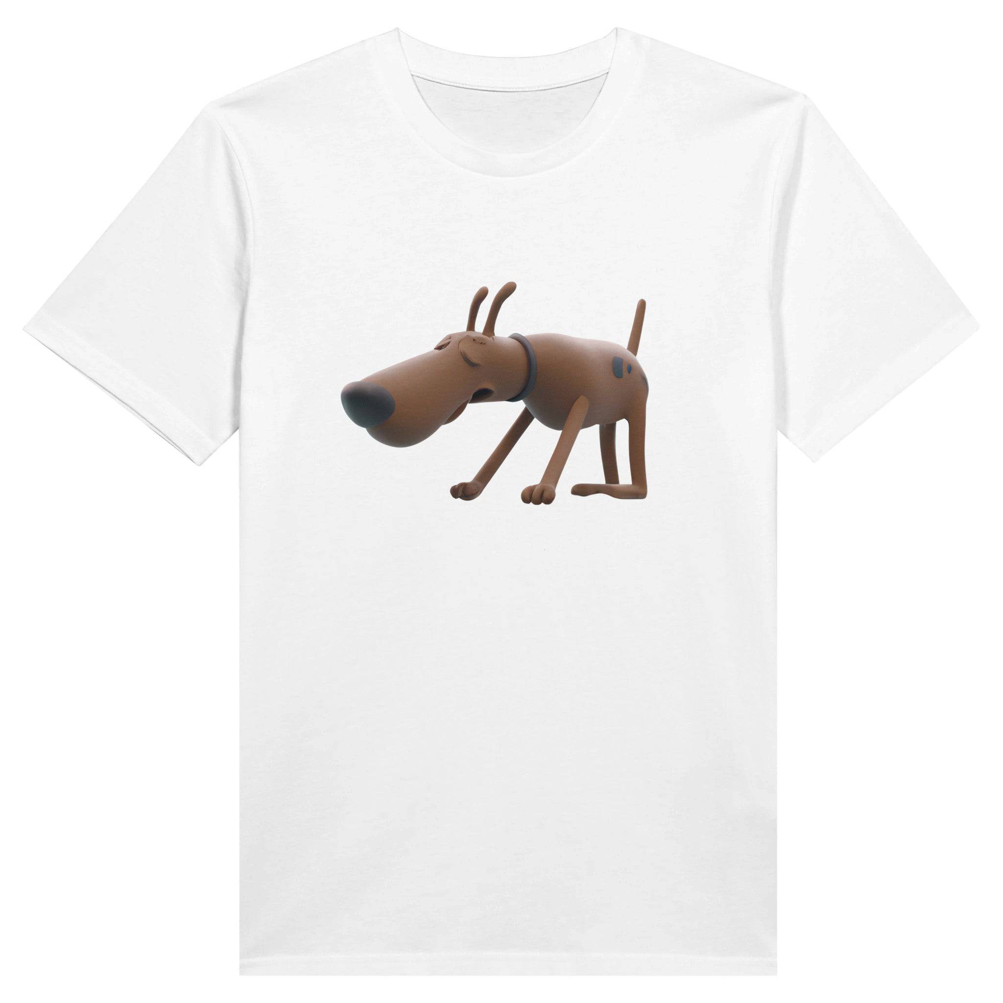 100% Organic Unisex T-shirt/Funny-3D-Dog