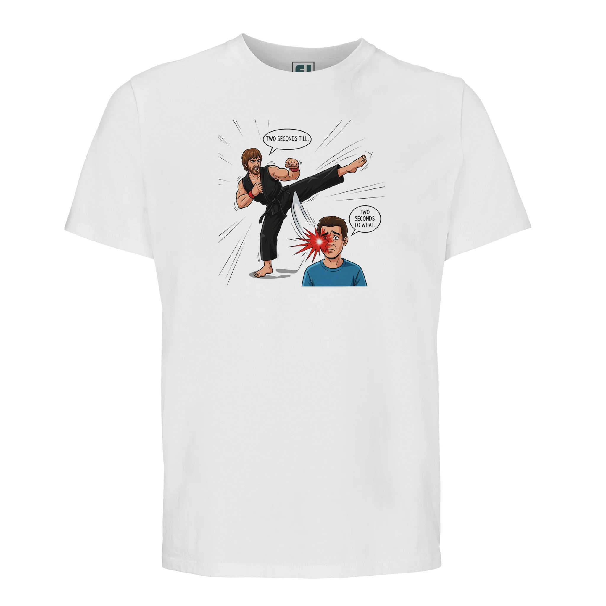 Chuck Norris Roundhouse Kick Meme/Sunsustainable-Organic-Cotton-Apparel