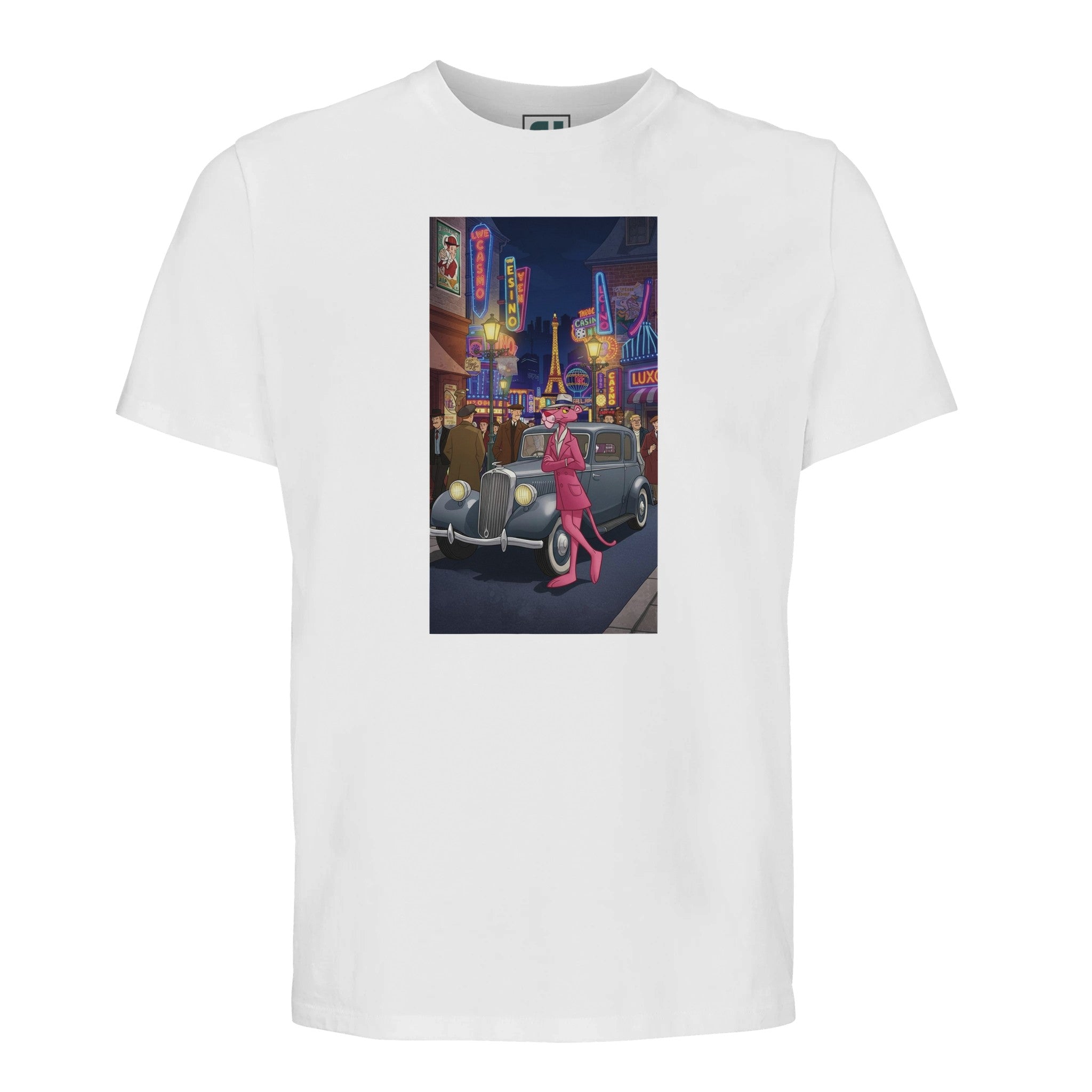 Classic Pink Panther Paris Night/Sustainable-Organic-Cotton-Apparel