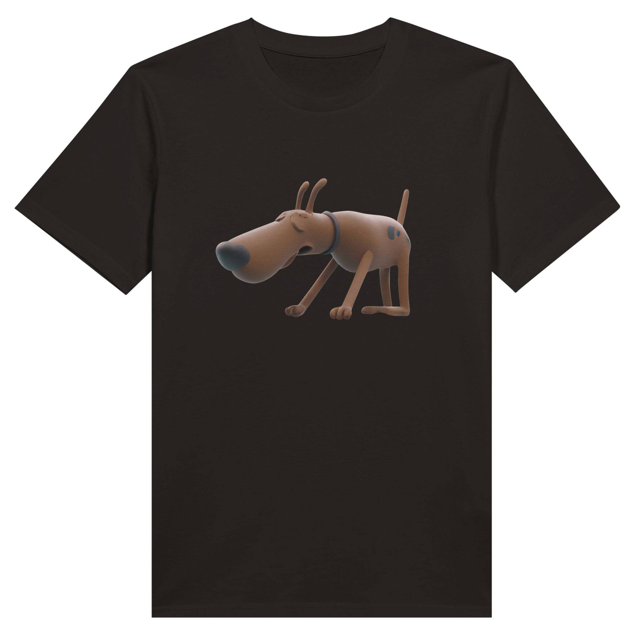 100% Organic Unisex T-shirt/Funny-3D-Dog