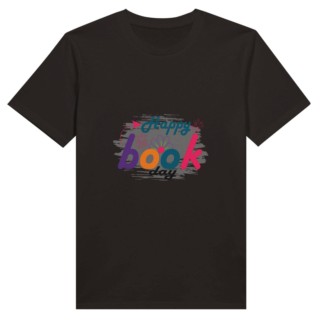 100% Organic Unisex T-shirt/Happy-Book-Day