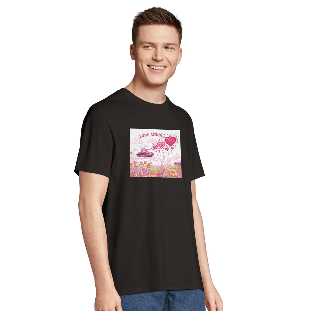 Love Wins! Whimsical Hearts & Flowers/Sustainable-Organic-Cotton-Apparel
