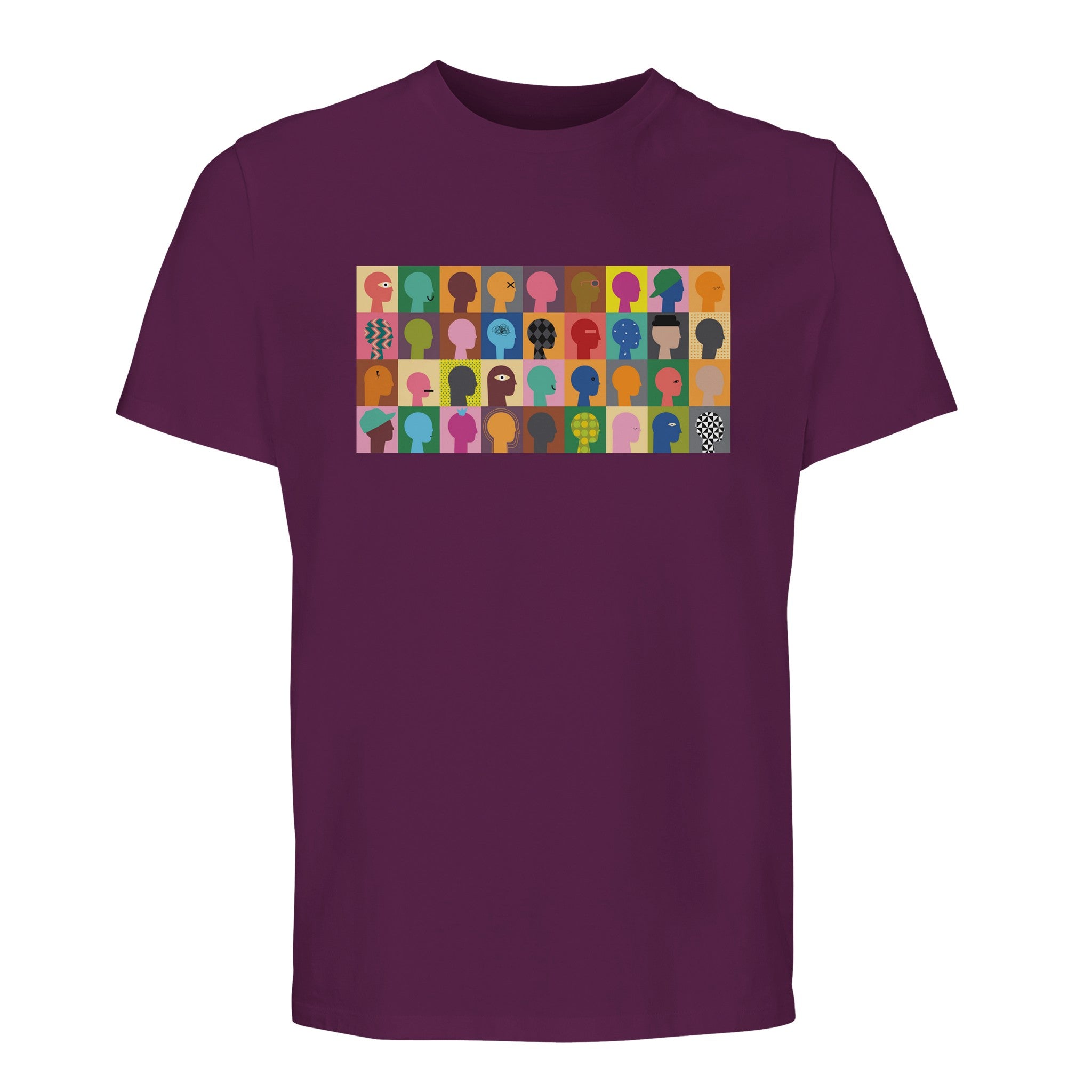 100% Organic Unisex T-shirt/Abstract-People-New