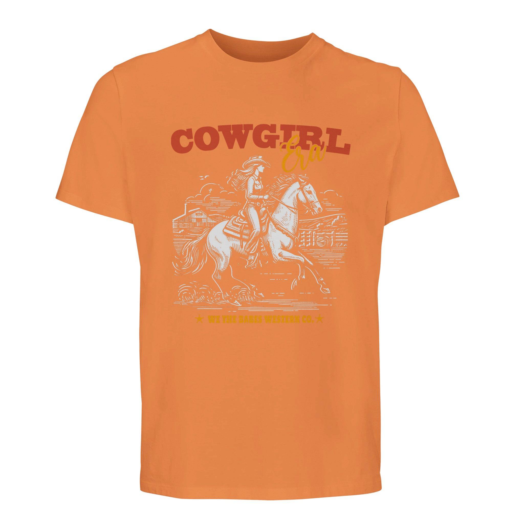 100% Organic Unisex T-shirt/Cowgirl