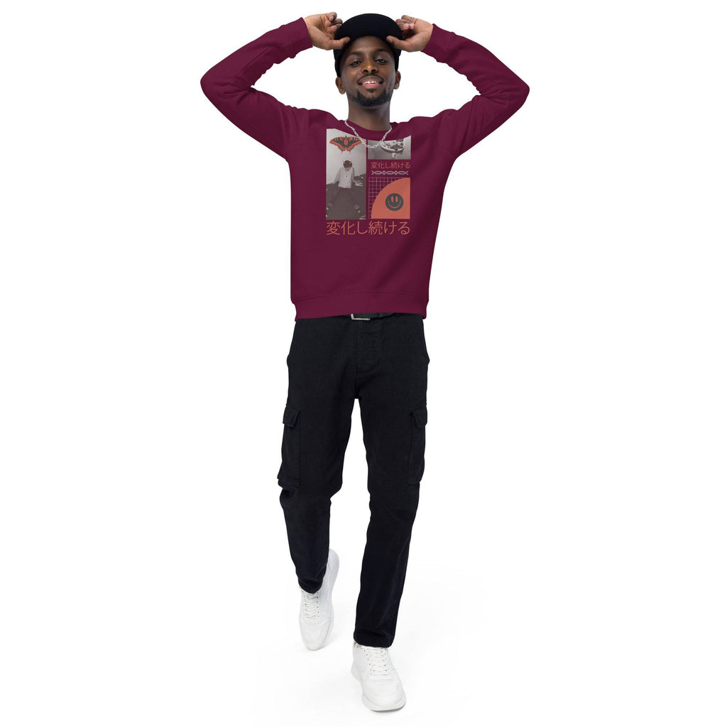 Unisex organic sweatshirt/Anime-1