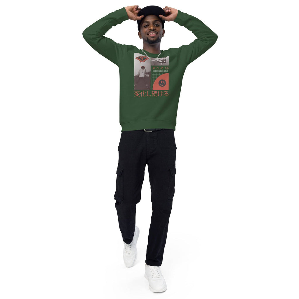 Unisex organic sweatshirt/Anime-1