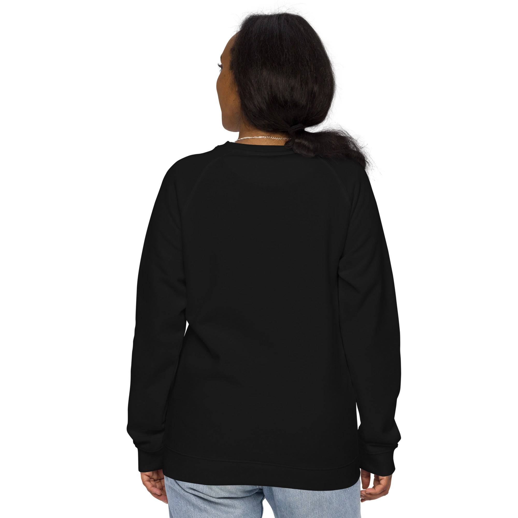 Unisex Organic Sweatshirt/Funny-Creepy-Doll