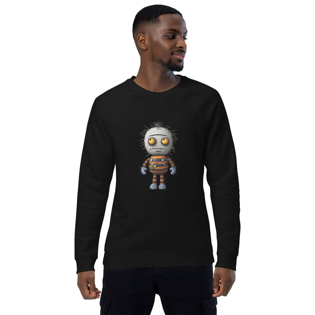 Unisex Organic Sweatshirt/Funny-Creepy-Doll