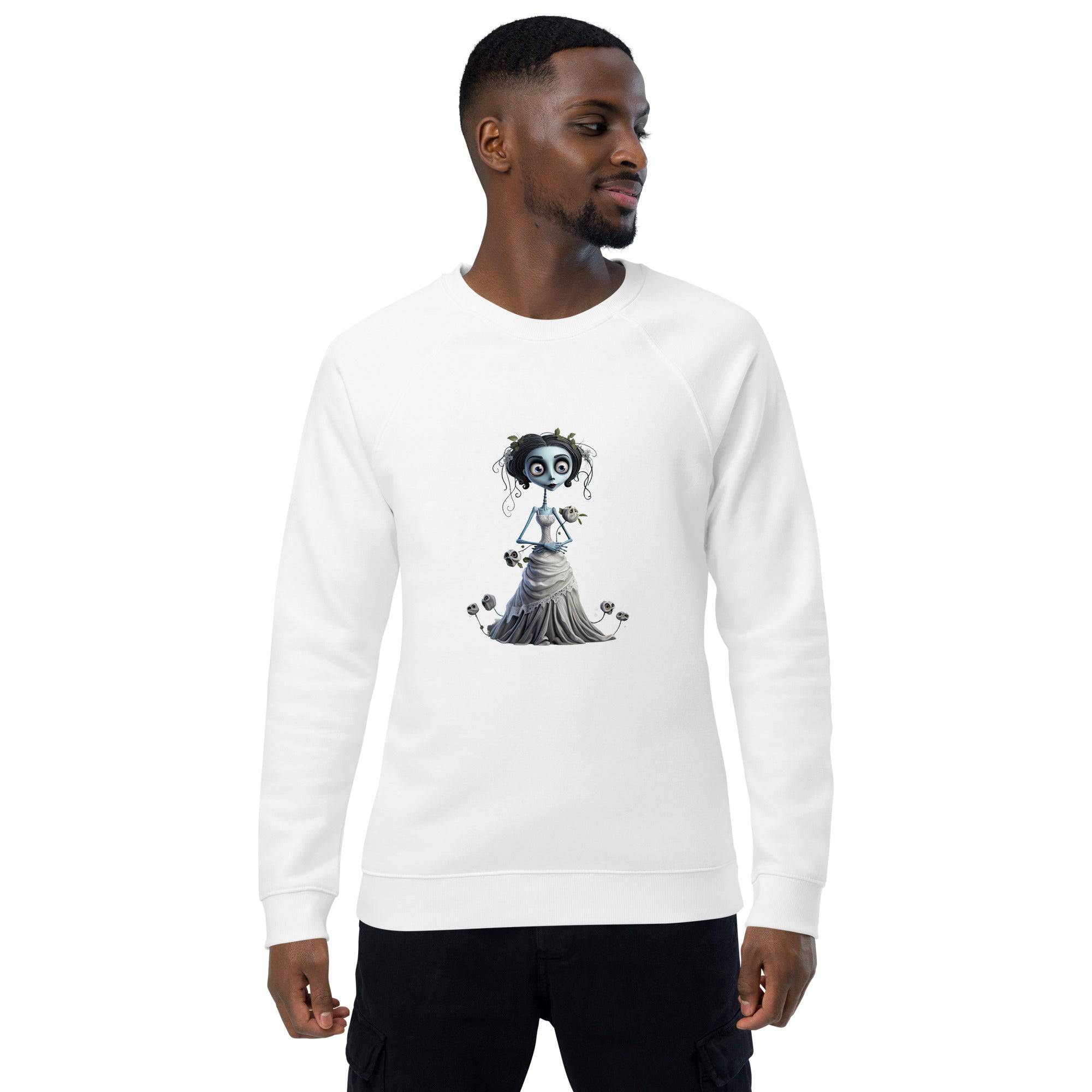 Unisex Organic Sweatshirt/Happy-Creepy-Wedding
