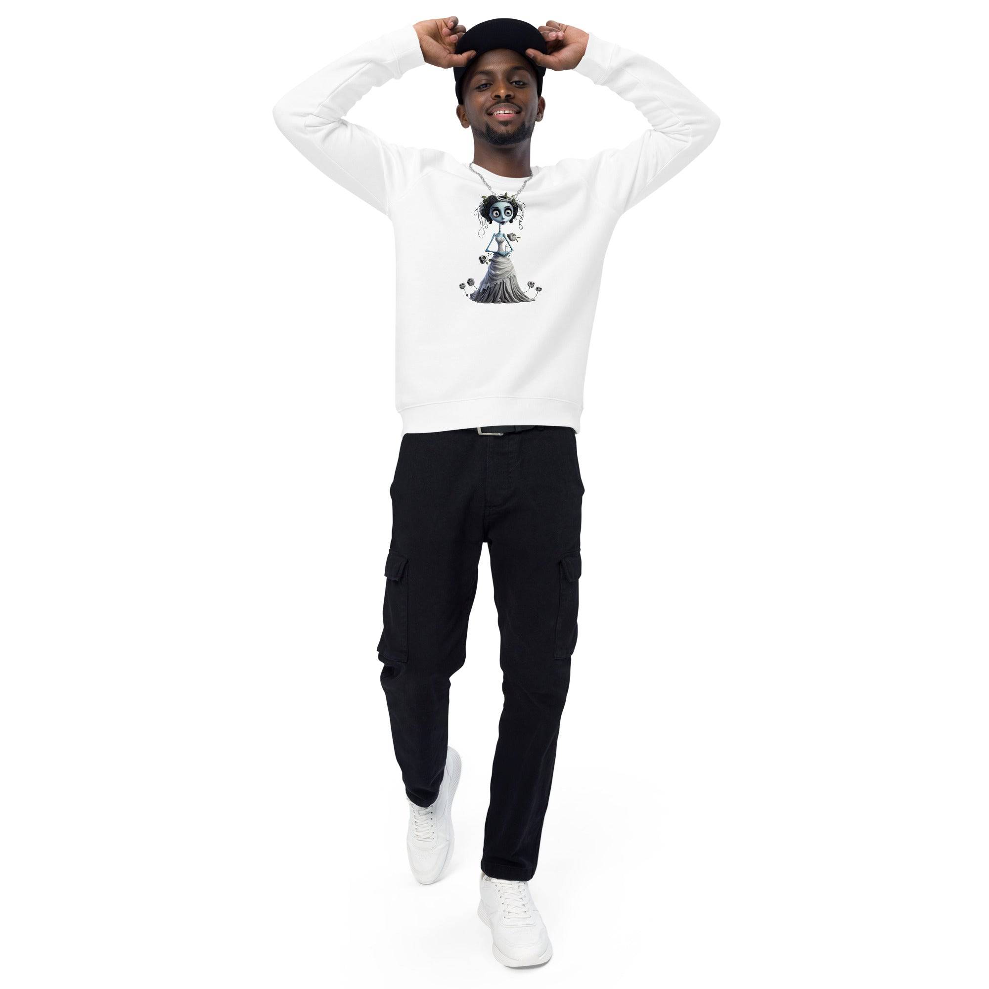 Unisex Organic Sweatshirt/Happy-Creepy-Wedding