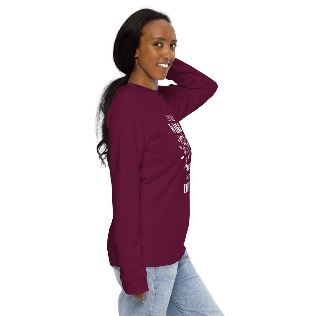 Unisex Organic Sweatshirt/I-Am-Not-Weird