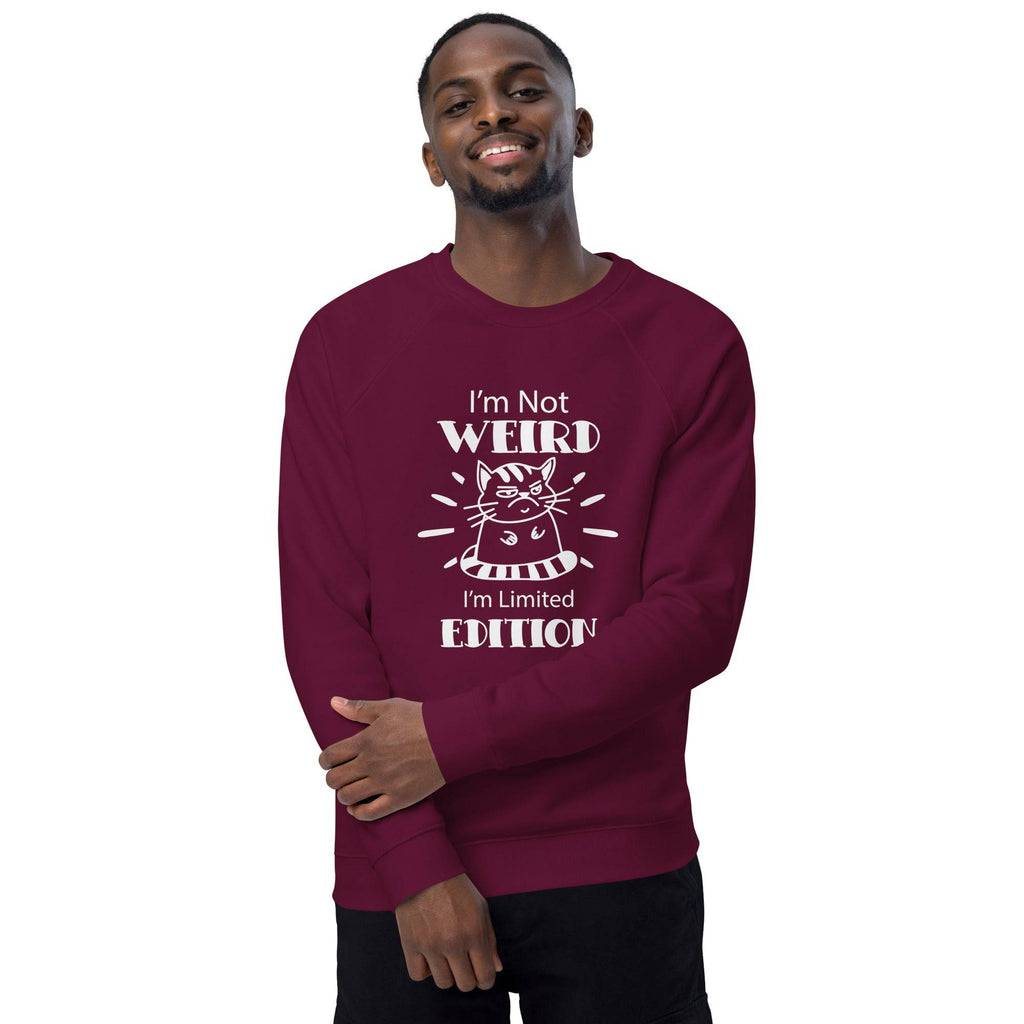 Unisex Organic Sweatshirt/I-Am-Not-Weird
