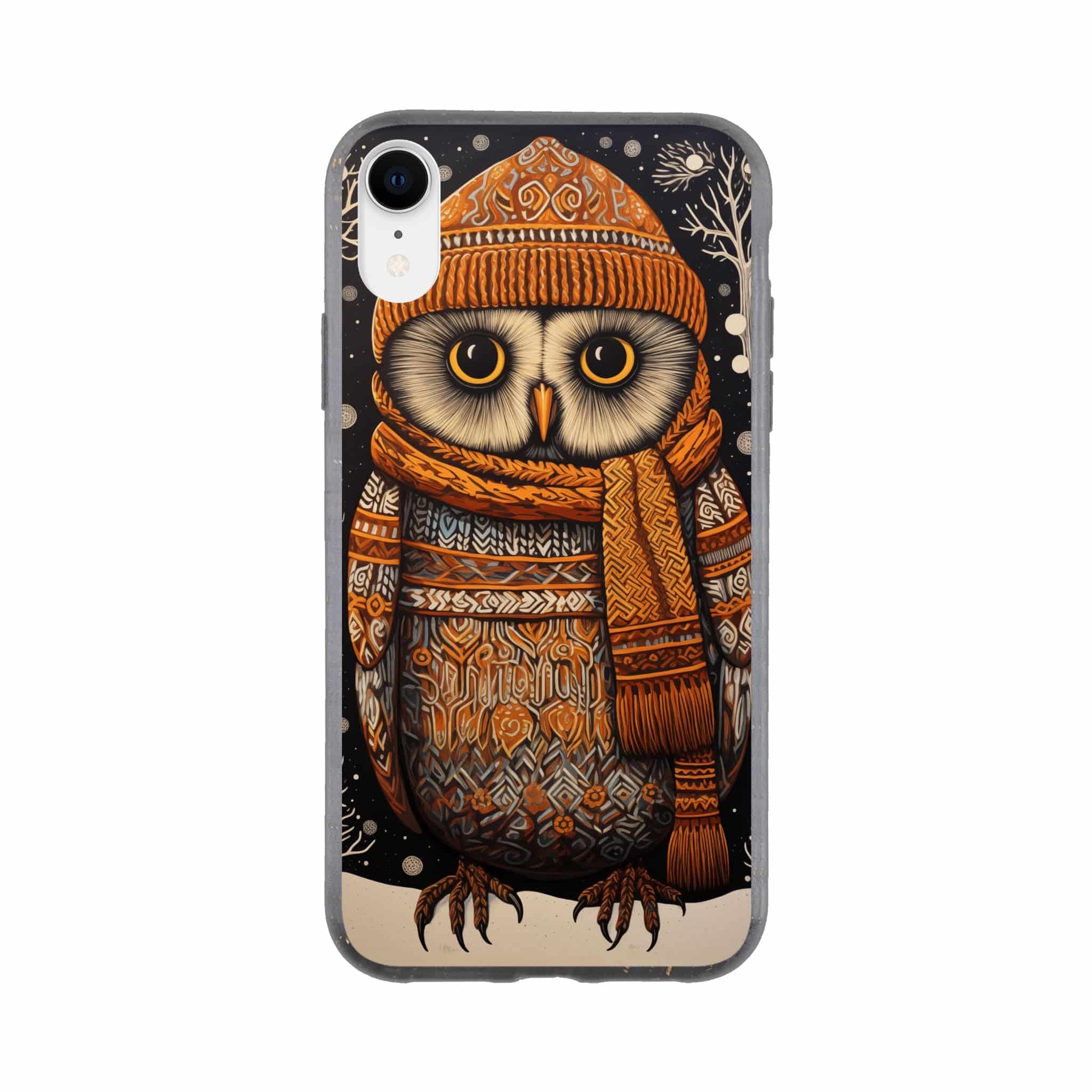 I-Phone Bio case/Owl-Winter