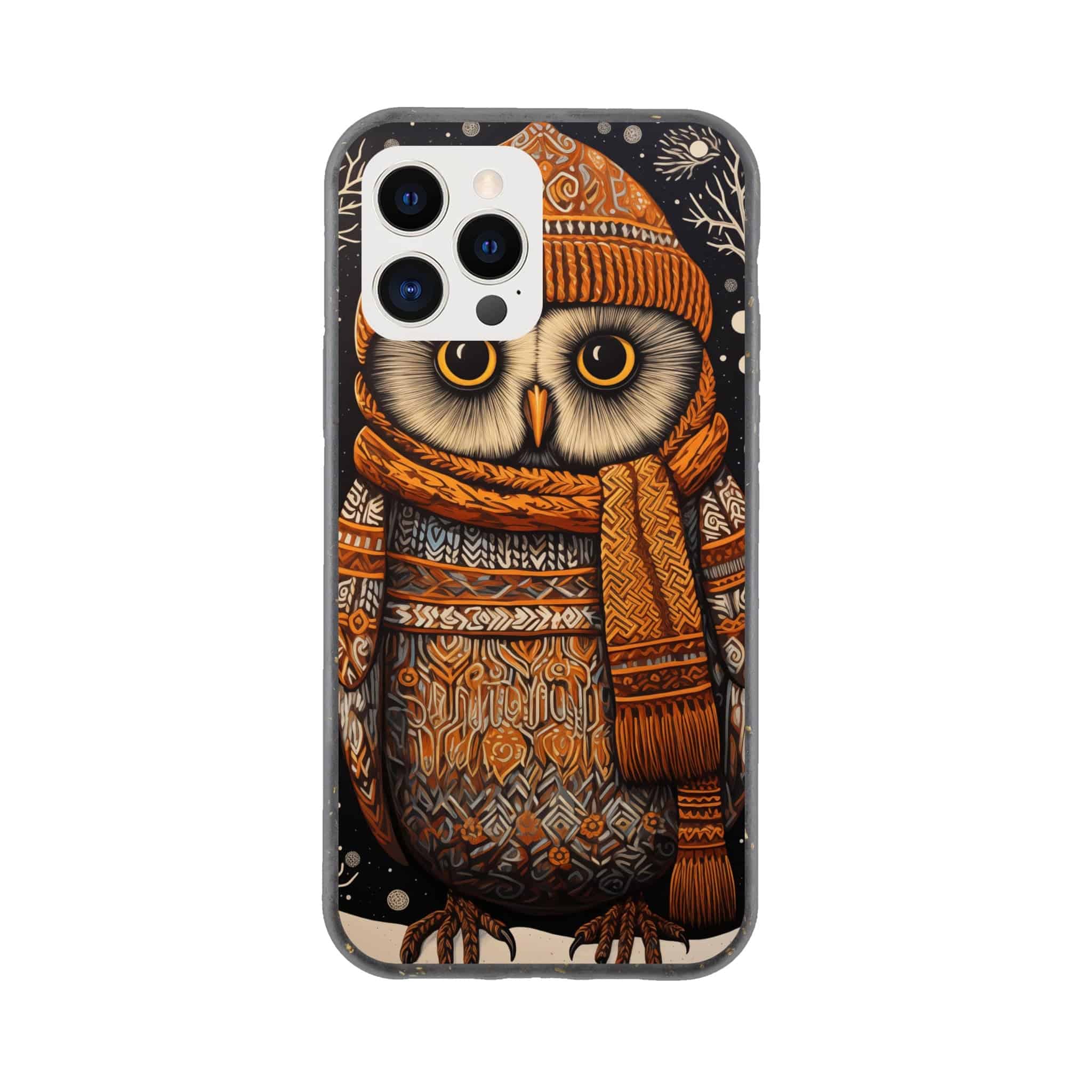 I-Phone Bio case/Owl-Winter