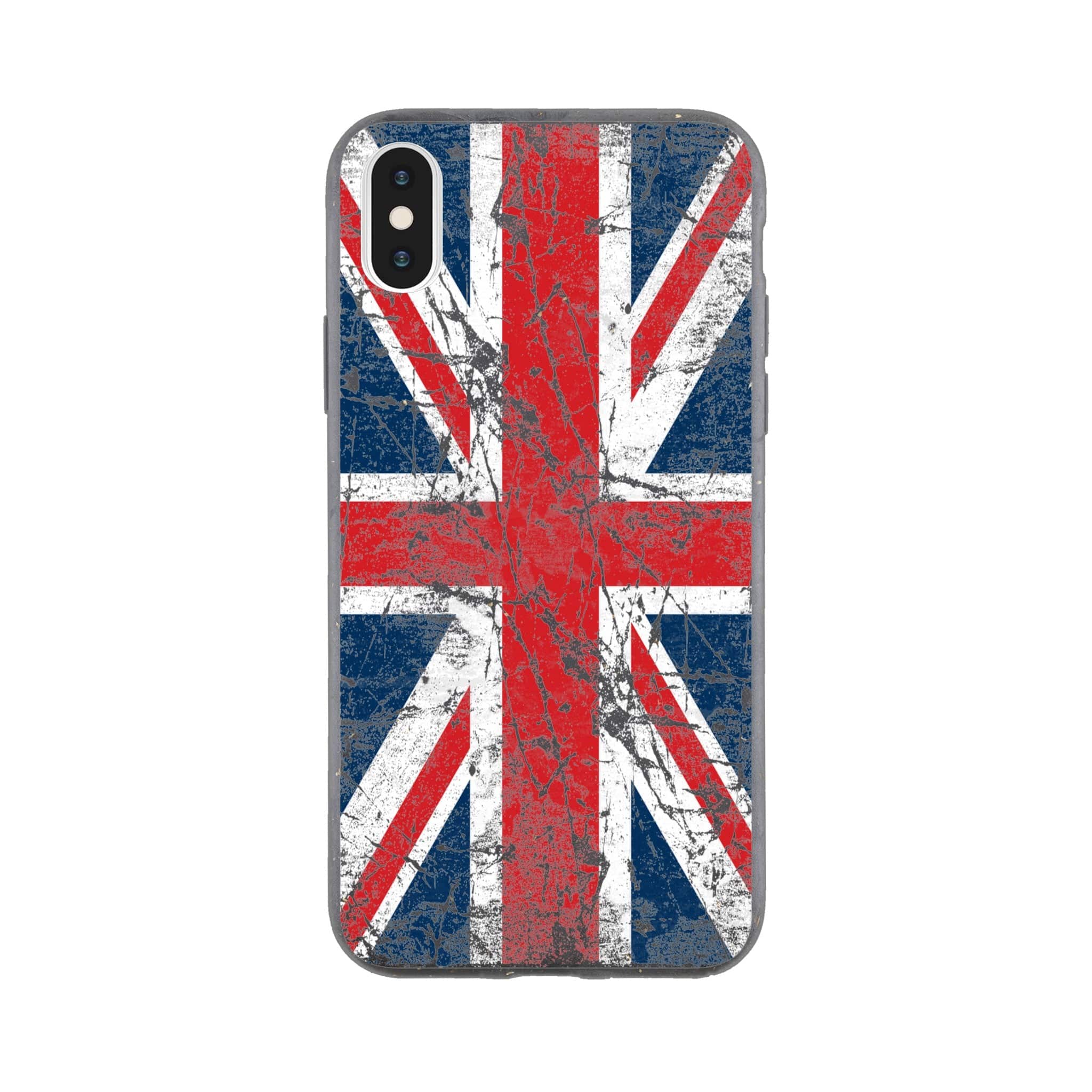 I-phone Bio case/Uk-Vintage-Flag