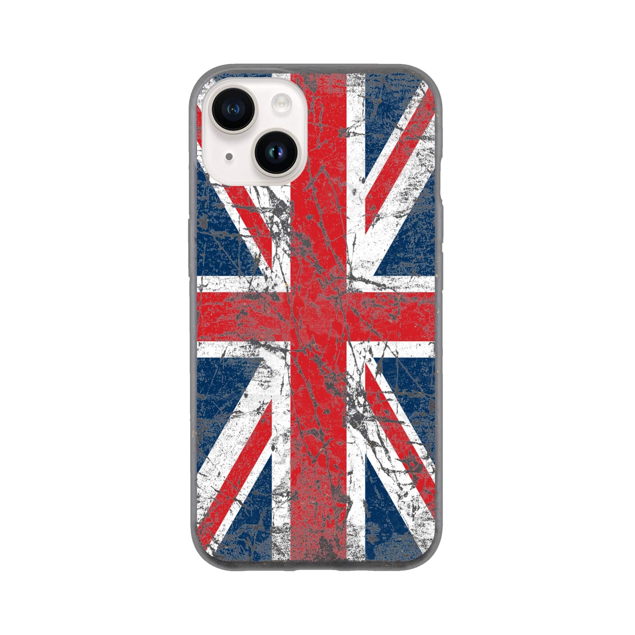 I-phone Bio case/Uk-Vintage-Flag