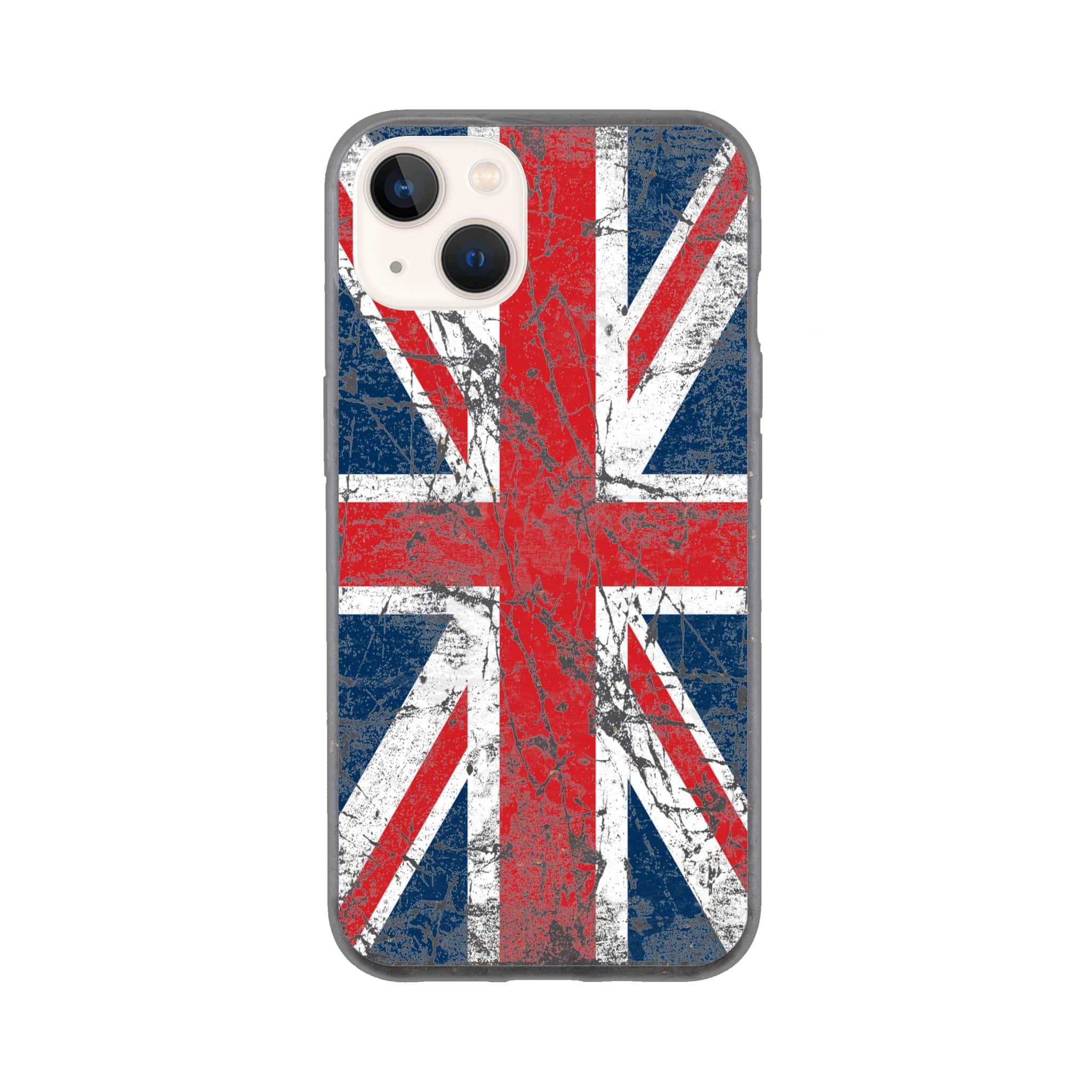 I-phone Bio case/Uk-Vintage-Flag