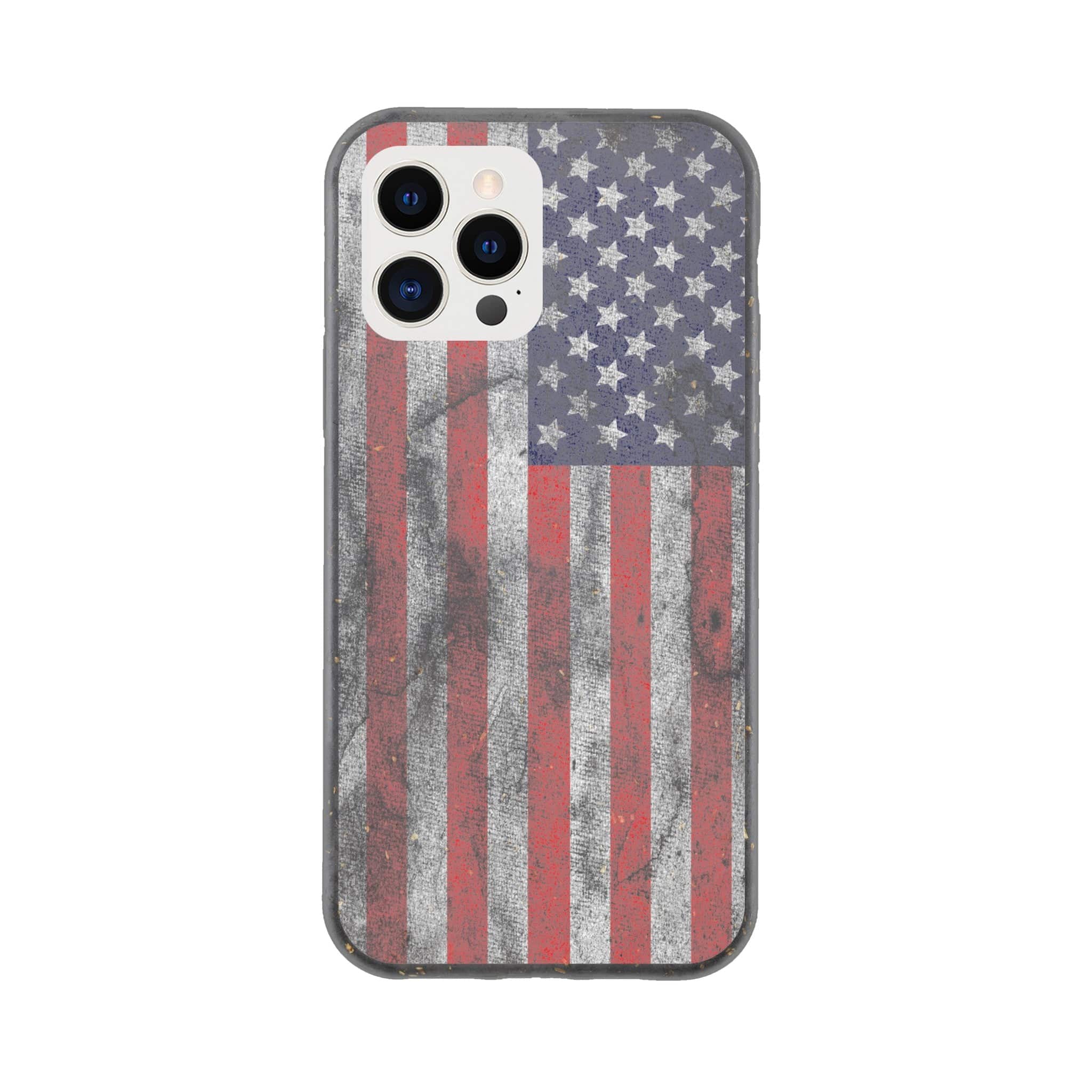 I-Phone Bio case/US-Vintage-Flag
