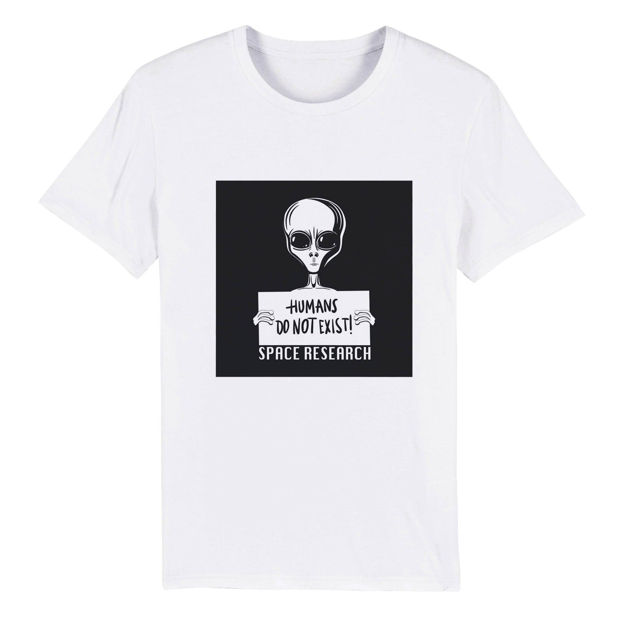 100% Organic Unisex T-shirt/Humans-Do-Not-Exist